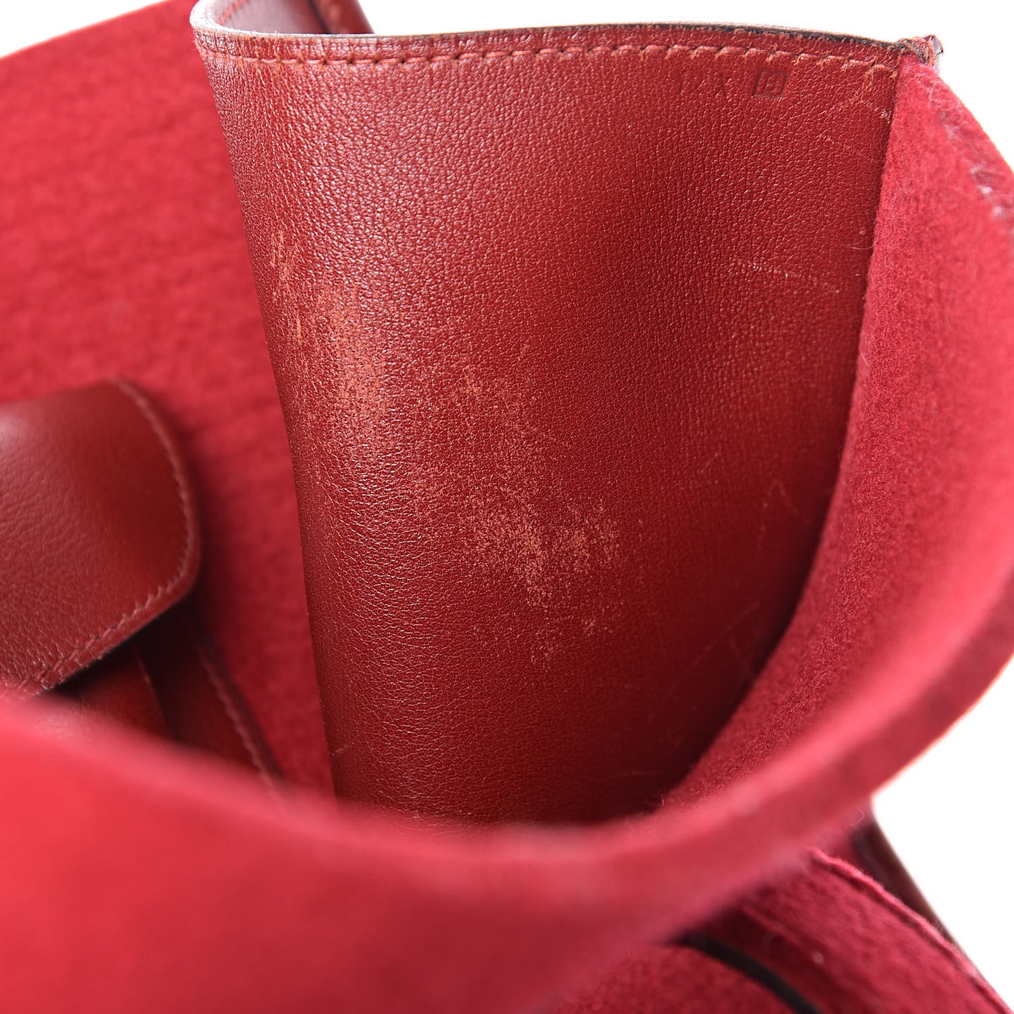 Felt Barenia Feu2Dou Rouge Vif Rouge H