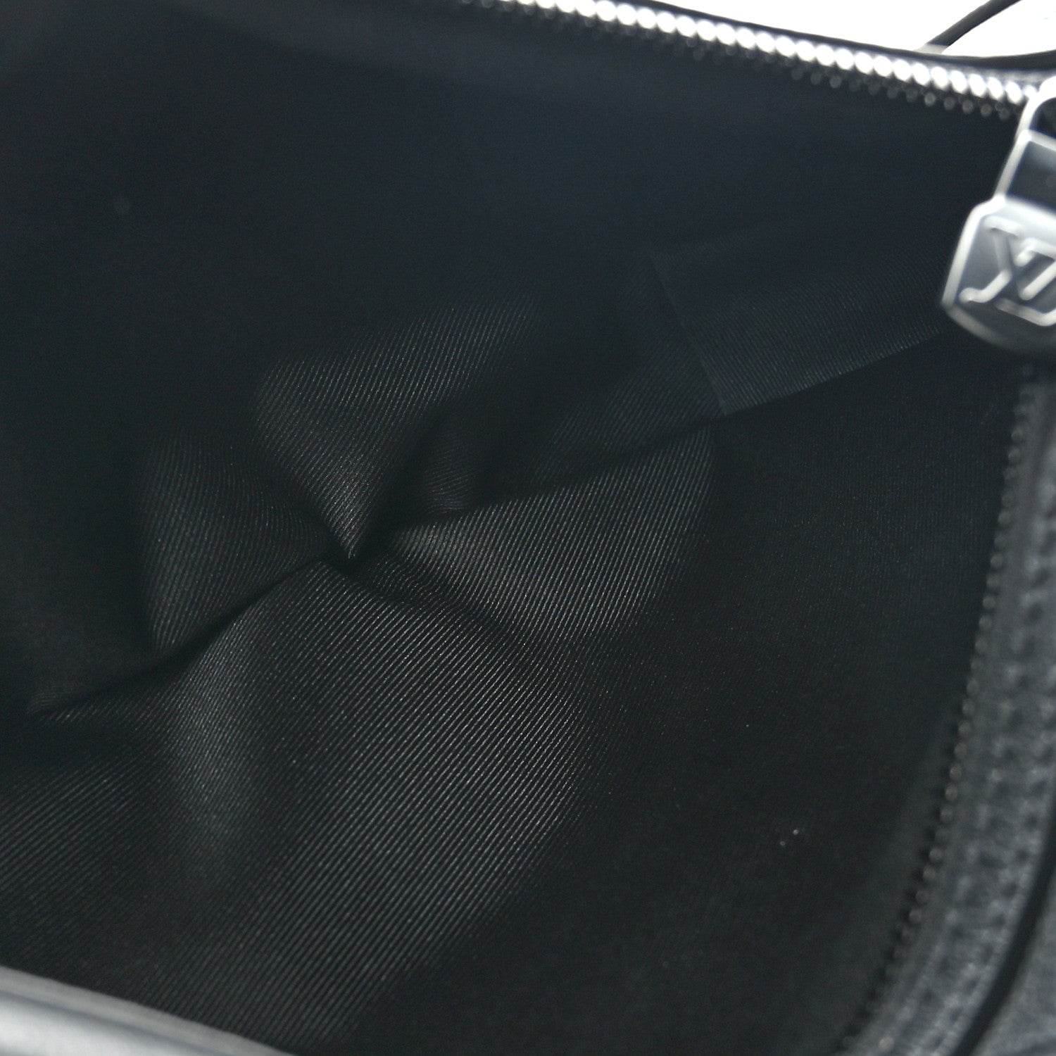 Louis Vuitton Calfskin Shadow Monogram Duo Slingbag Black 5 of 10