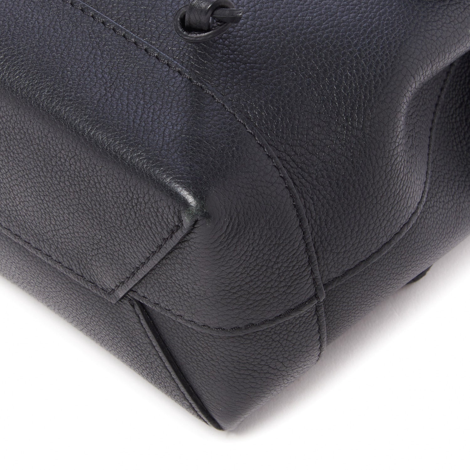 Louis Vuitton Calfskin Lockme Mini Backpack Black 5 of 8