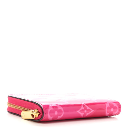 Louis Vuitton Vernis Valentine Zippy Coin Purse Fuchsia 4 of 9