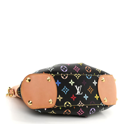 Louis Vuitton Monogram Multicolor Judy PM Black 4 of 11