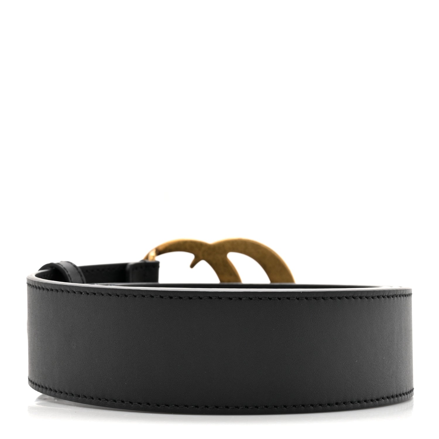 Gucci Calfskin Double G 40mm Belt 110 44 Black 2 of 5