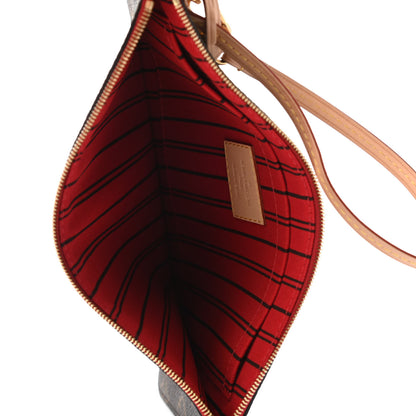 Louis Vuitton Monogram Neverfull MM GM Pochette Cherry 4 of 4