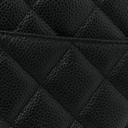 Chanel Caviar Quilted Grand Shopping Tote GST Black 12 of 12