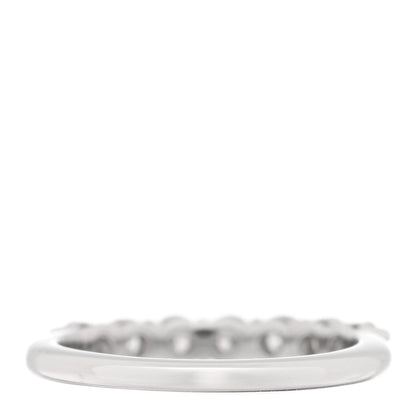 Tiffany Platinum Diamond 3mm Tiffany Forever Half Circle Band Ring 49 5 3 of 5