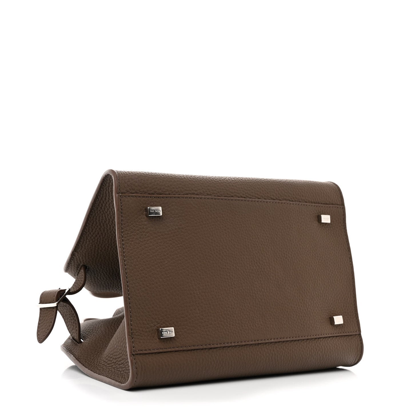 Grained Calfskin Soft Margaux 10 Bag Dark Olive