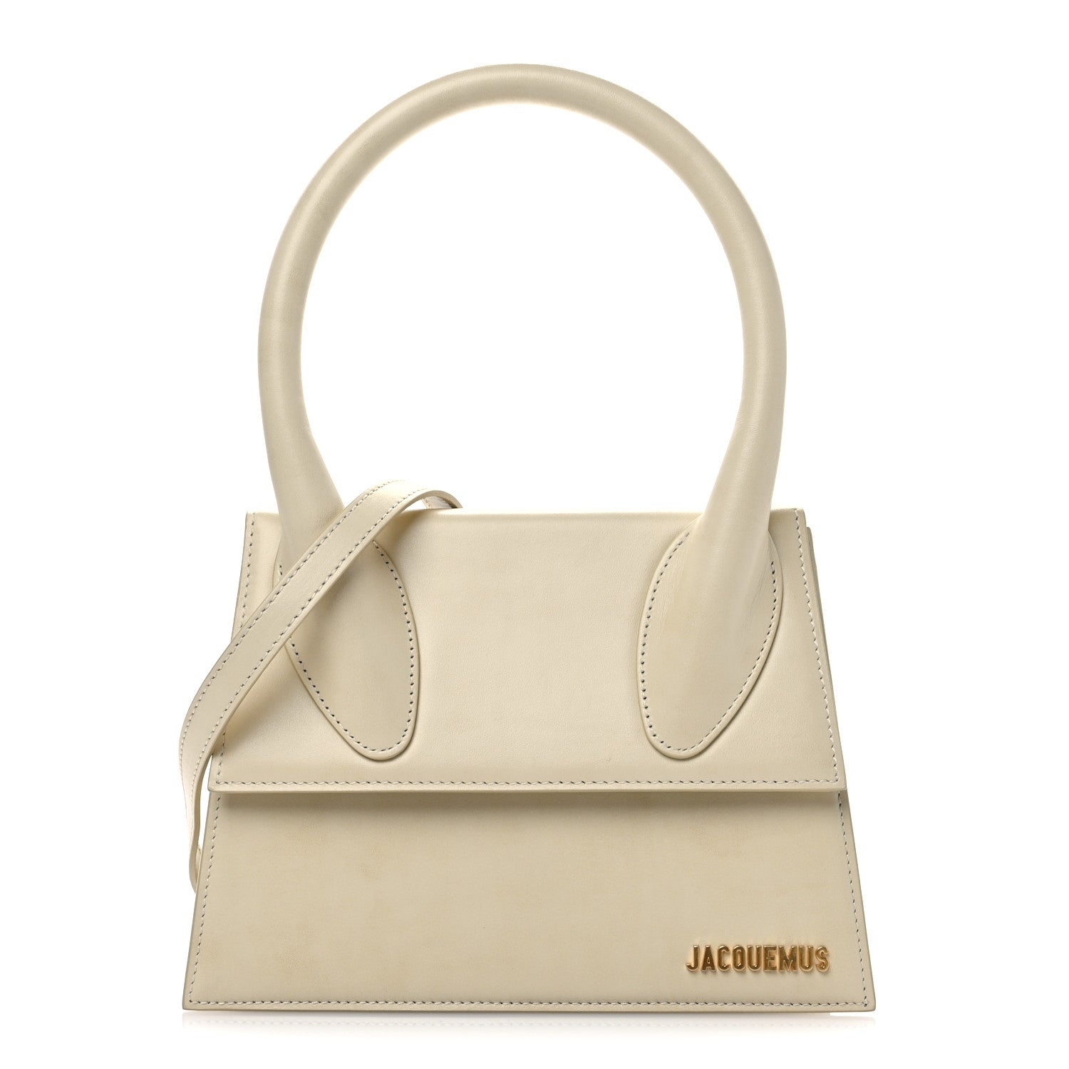 Jacquemus Smooth Calfskin Le Grand Chiquito Ivory 1 of 10