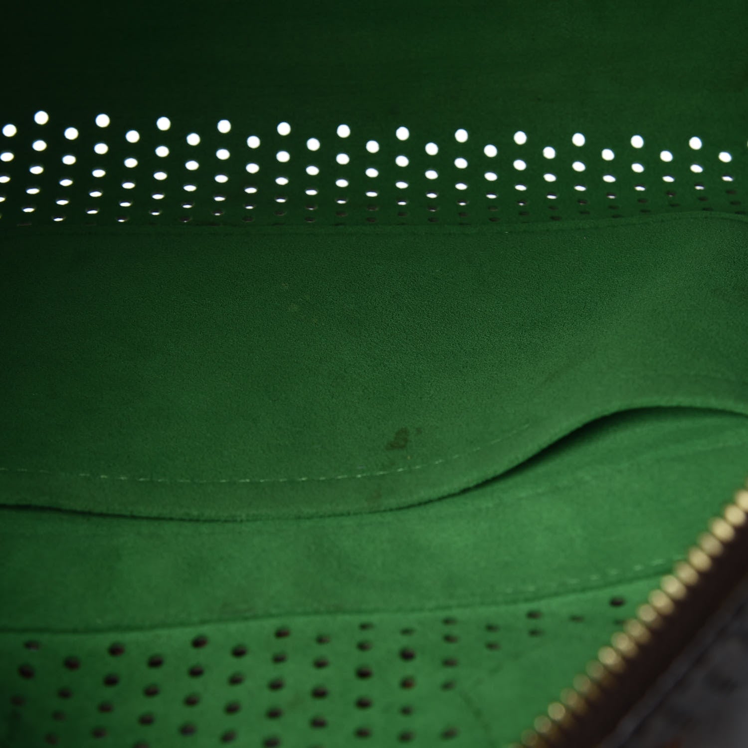 Louis Vuitton Monogram Perforated Speedy 30 Green 10 of 18