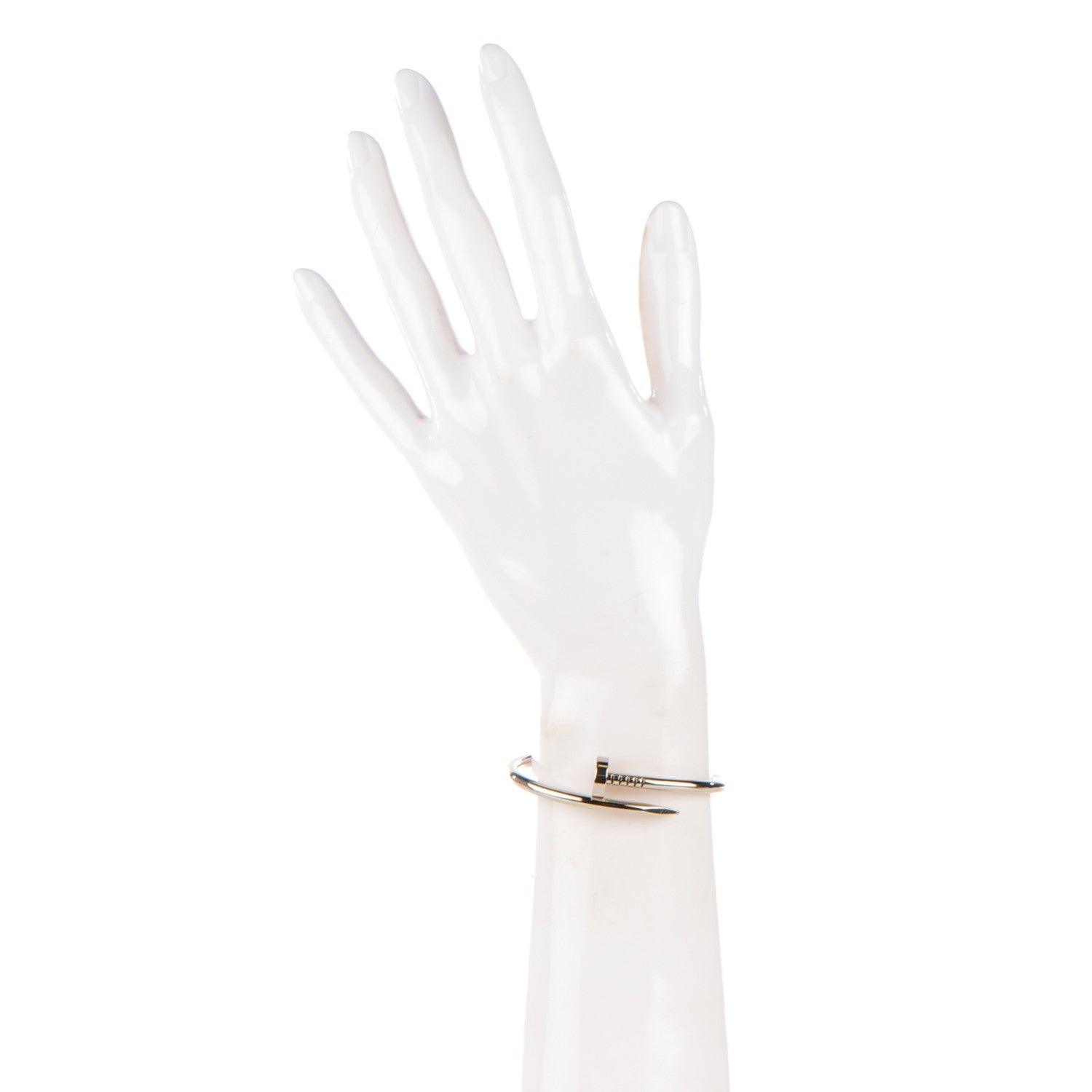 Cartier 18K White Gold Juste Un Clou Bracelet 15 2 of 6
