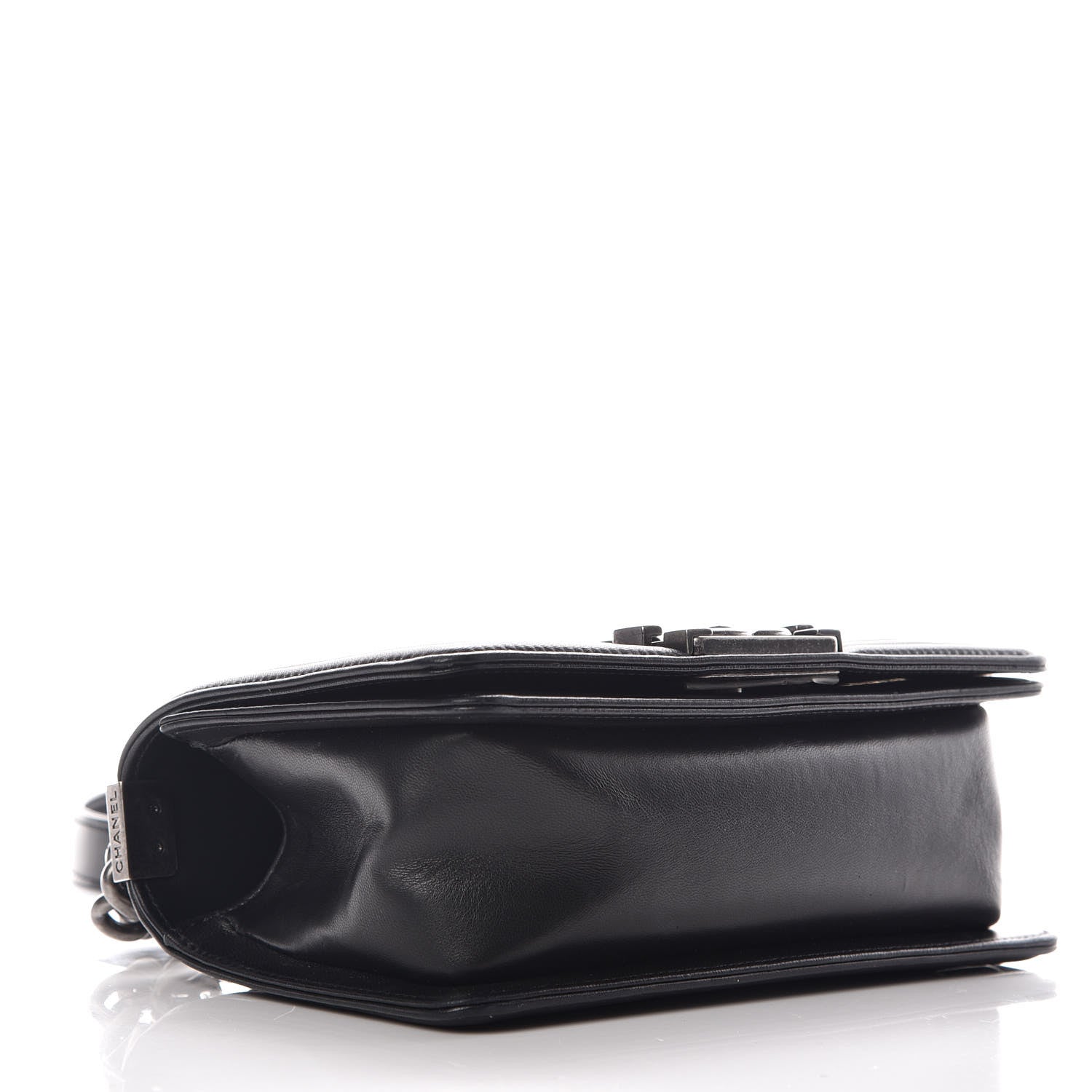 Chanel Lambskin Pleated Small Boy Flap Black 5 of 10