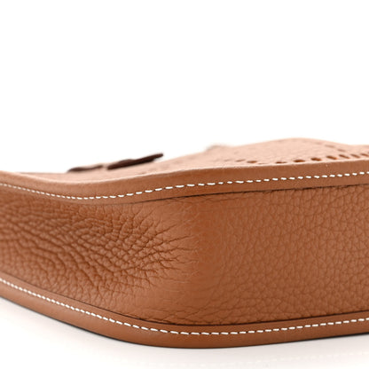 Hermes Taurillon Clemence Evelyne TPM Gold 9 of 11