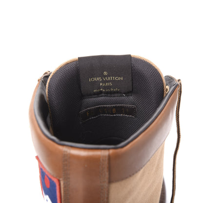 Louis Vuitton Calfskin Oberkampf Ankle Boots 11 Cognac 8 of 8