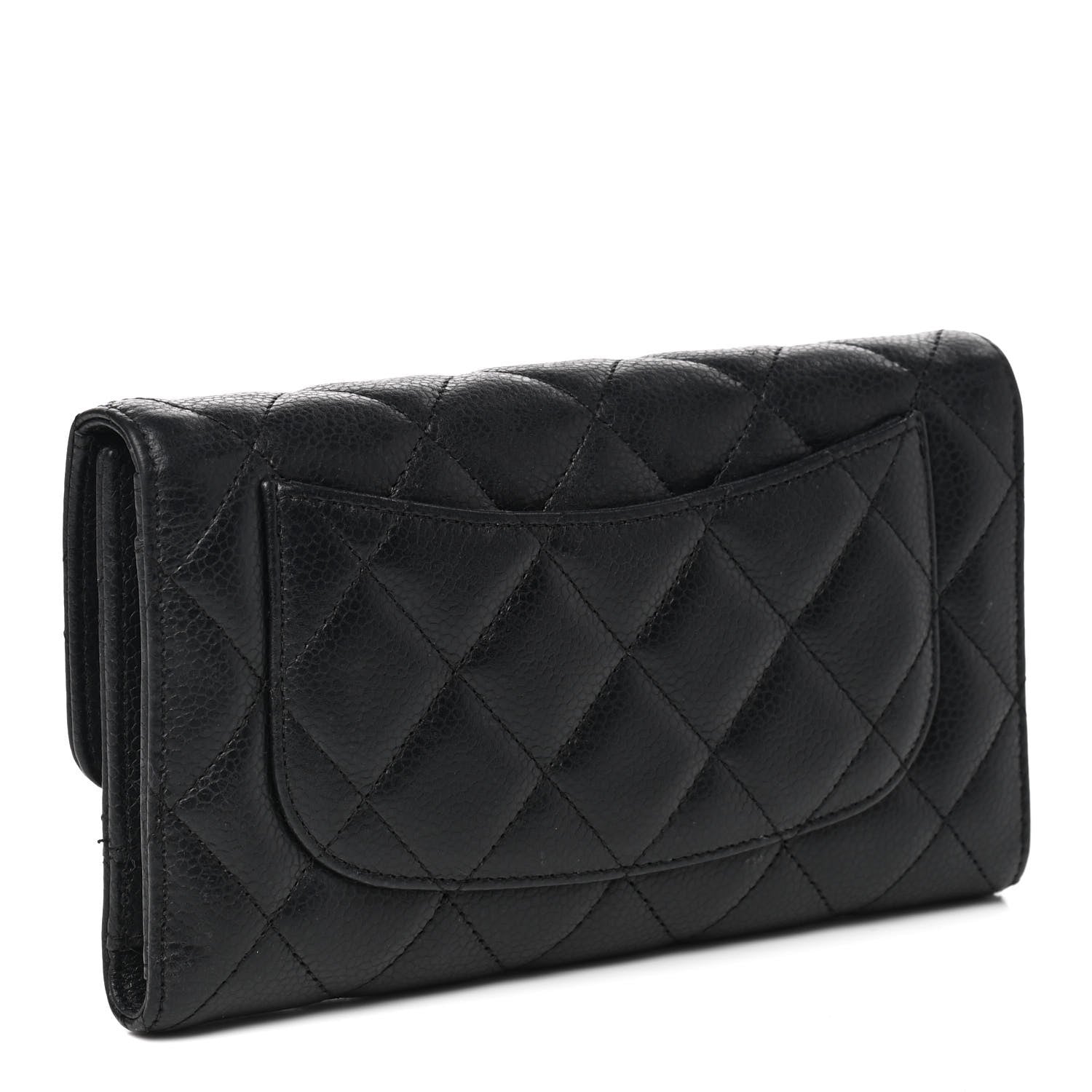 Chanel Caviar Reissue Classic Wallet Black 3 of 11