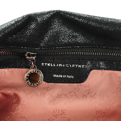 Stella McCartney Shaggy Deer Falabella Fold Over Tote Black 6 of 8