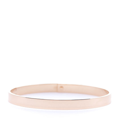 Hermes 18K Rose Gold Diamond PM Kelly Pave Bracelet ST 2 of 4