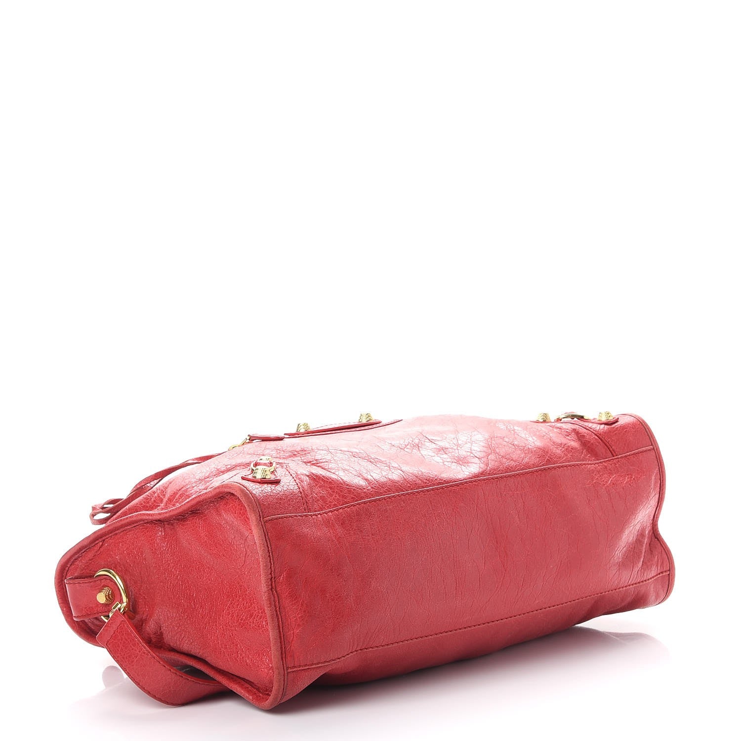 Balenciaga Agneau Giant 12 Gold Hardware City Rouge Cardinal 5 of 15