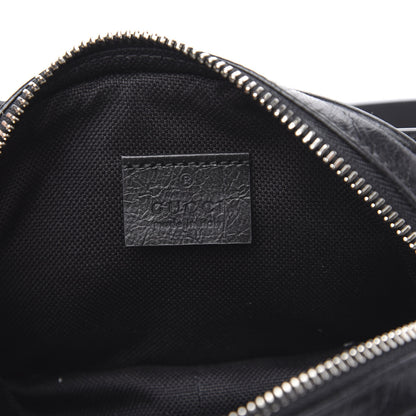 Gucci Fluffy Calfskin Mini Morpheus Belt Bag 90 36 Black 6 of 11
