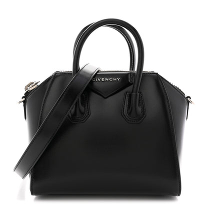 Givenchy Shiny Lord Calfskin Mini Antigona Black 1 of 12