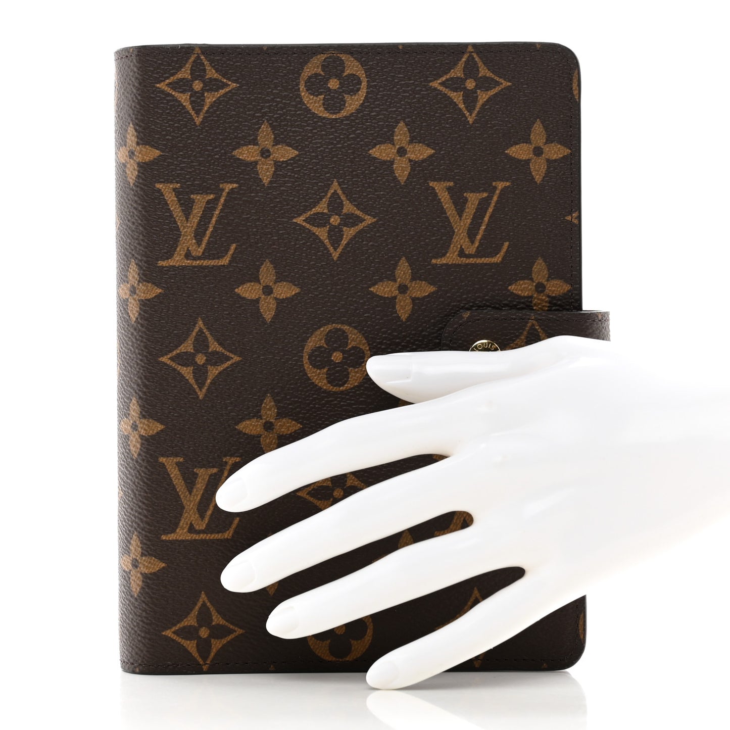 Monogram Medium Ring Agenda Cover
