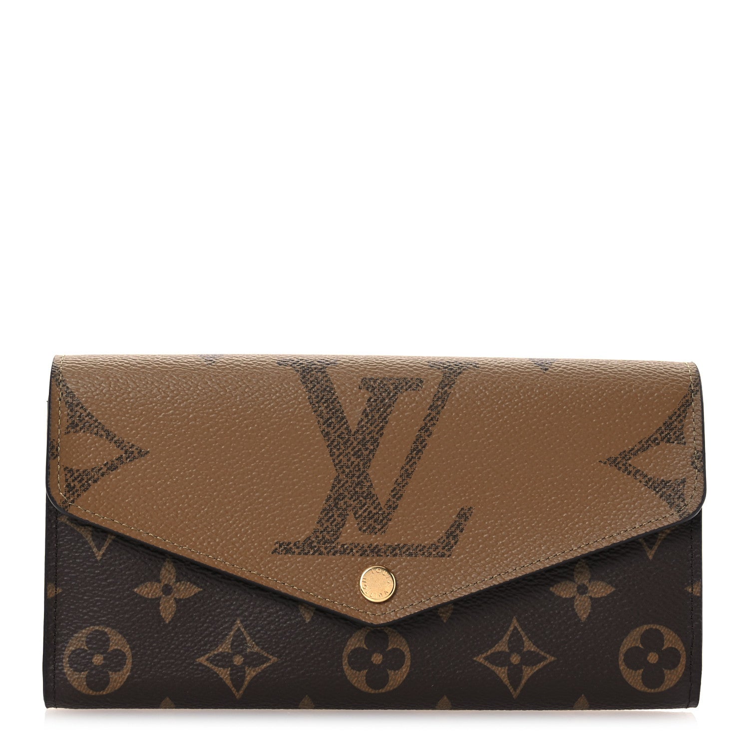 Louis Vuitton Reverse Monogram Giant Sarah Wallet 1 of 10