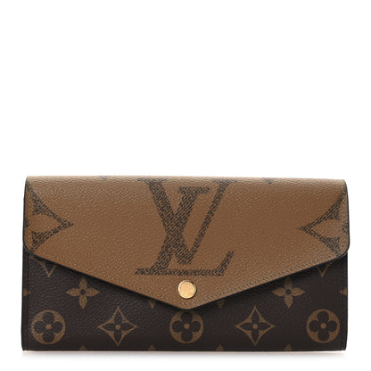 Louis Vuitton Reverse Monogram Giant Sarah Wallet 1 of 10
