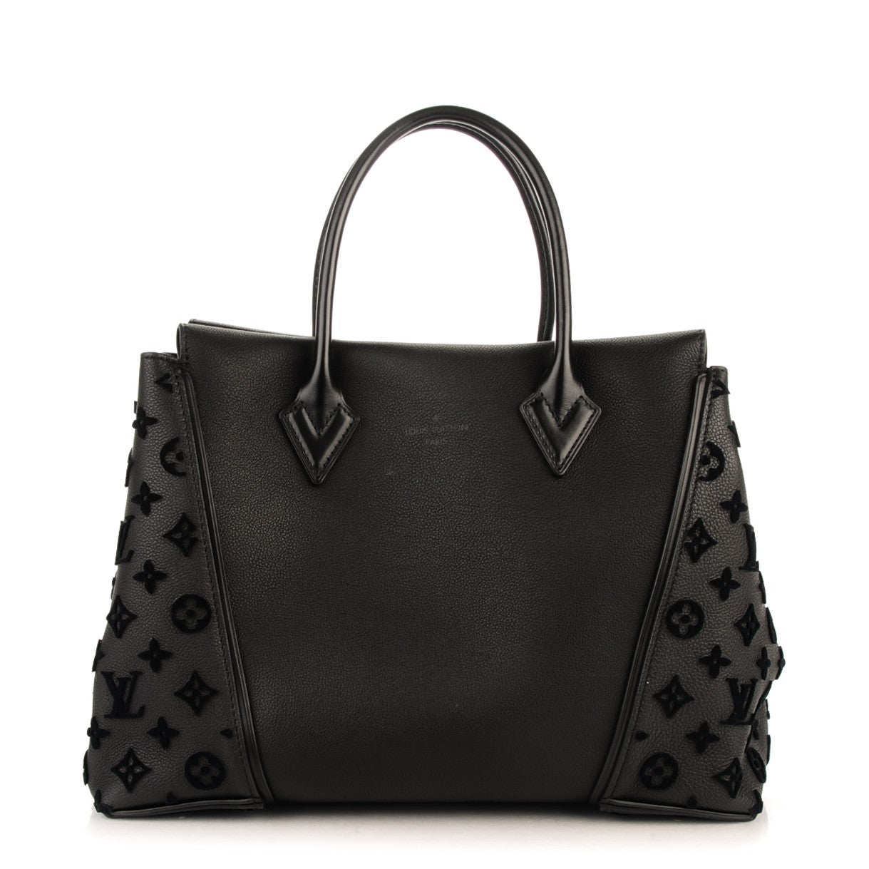 Louis Vuitton Veau Cachemire Tote W PM Black 1 of 7