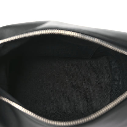 Loewe Supple Smooth Calfskin Jacquard Small Cubi Crossbody Bag Black 5 of 8