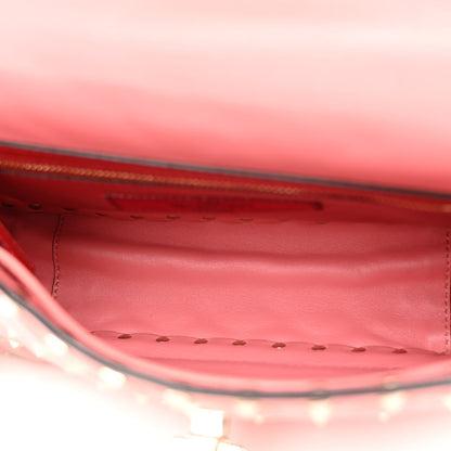 Valentino Garavani Nappa Medium Rockstud Spike Shoulder Bag Paradise Rose 5 of 11