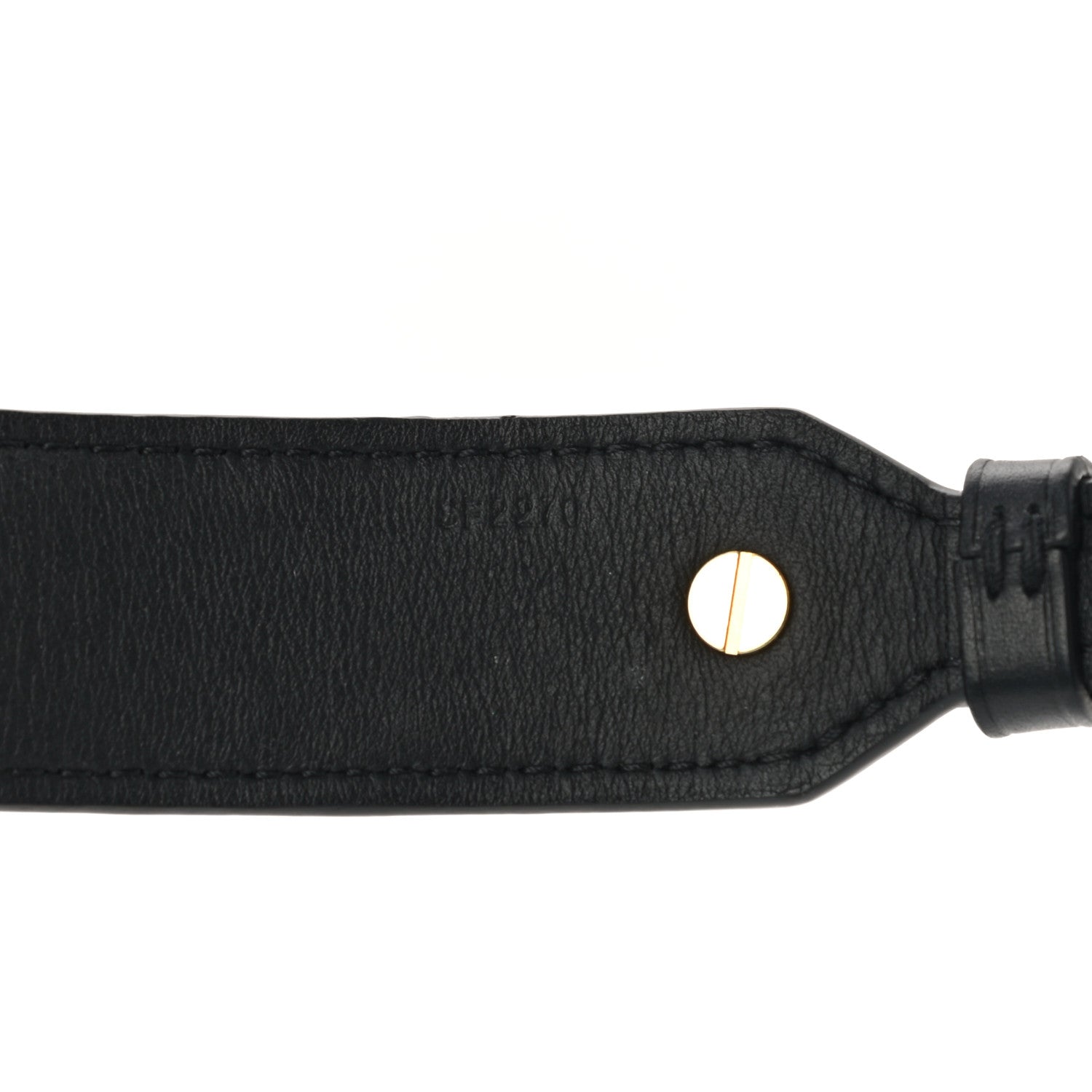 Louis Vuitton Reverse Monogram Bandouliere Shoulder Strap XL Black 4 of 4