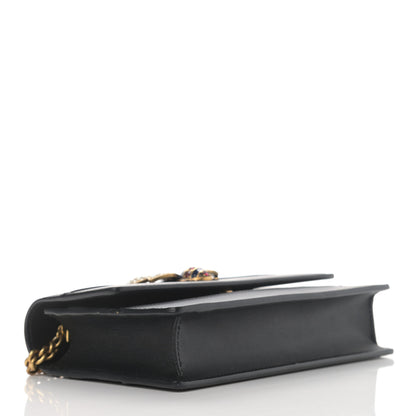 Gucci Calfskin Queen Margaret Chain Wallet Black 4 of 15