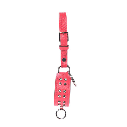 Hermes Epsom Collier de Chien Anneau Key Holder Rose Extreme 1 of 5