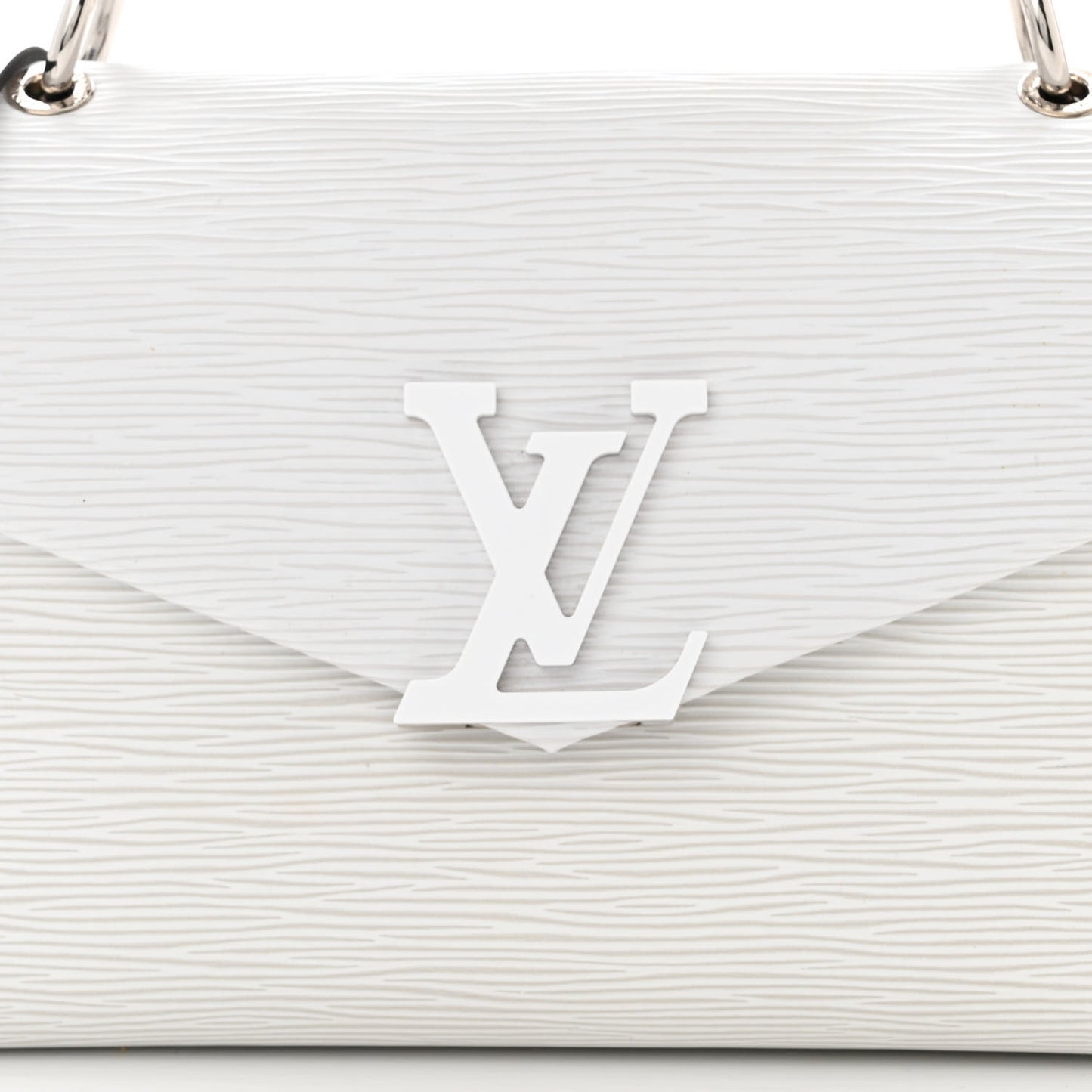 Epi Pochette Grenelle White