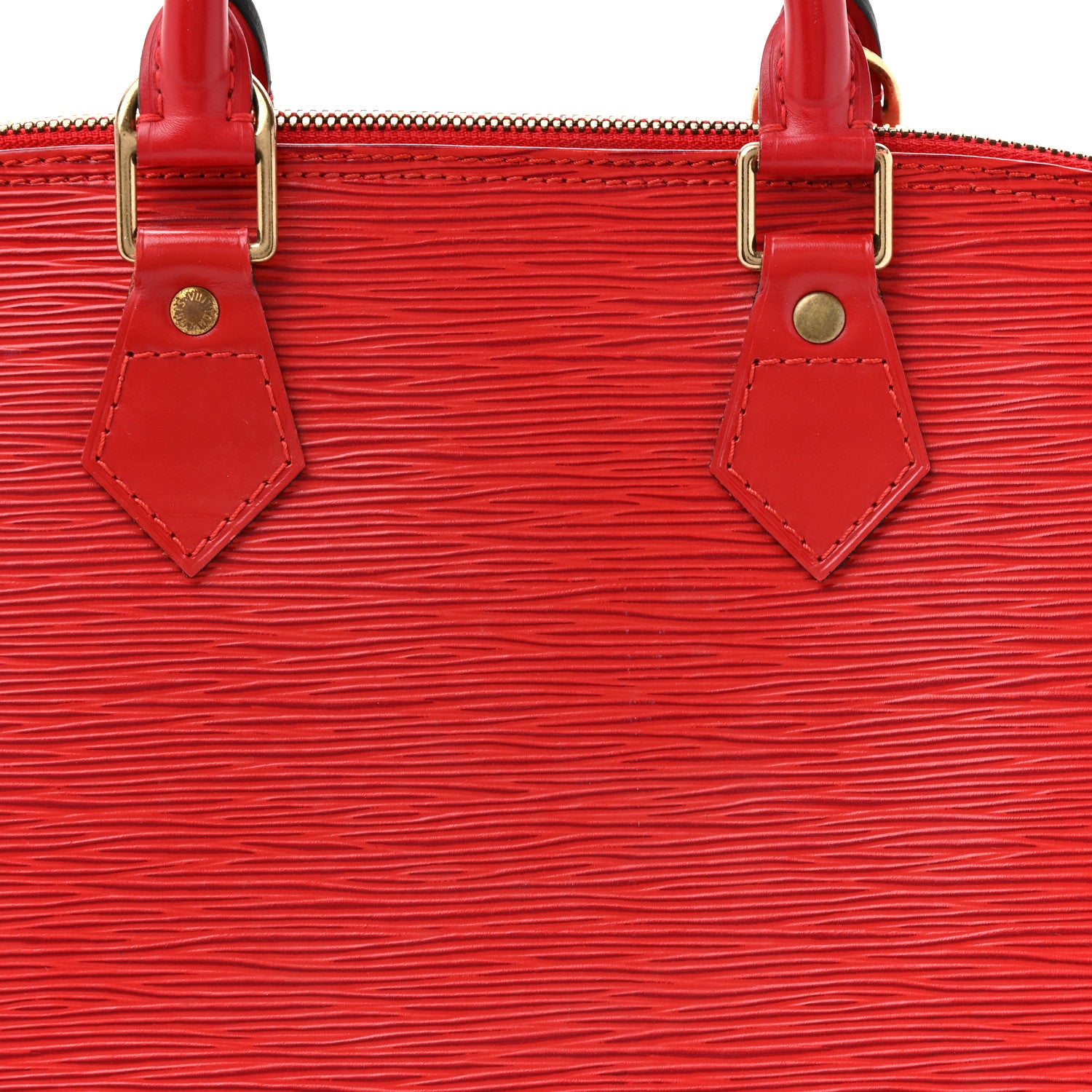 Louis Vuitton Epi Alma PM Castillan Red 7 of 13
