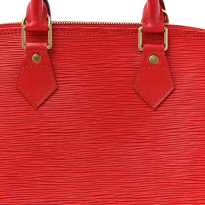 Louis Vuitton Epi Alma PM Castillan Red 7 of 13