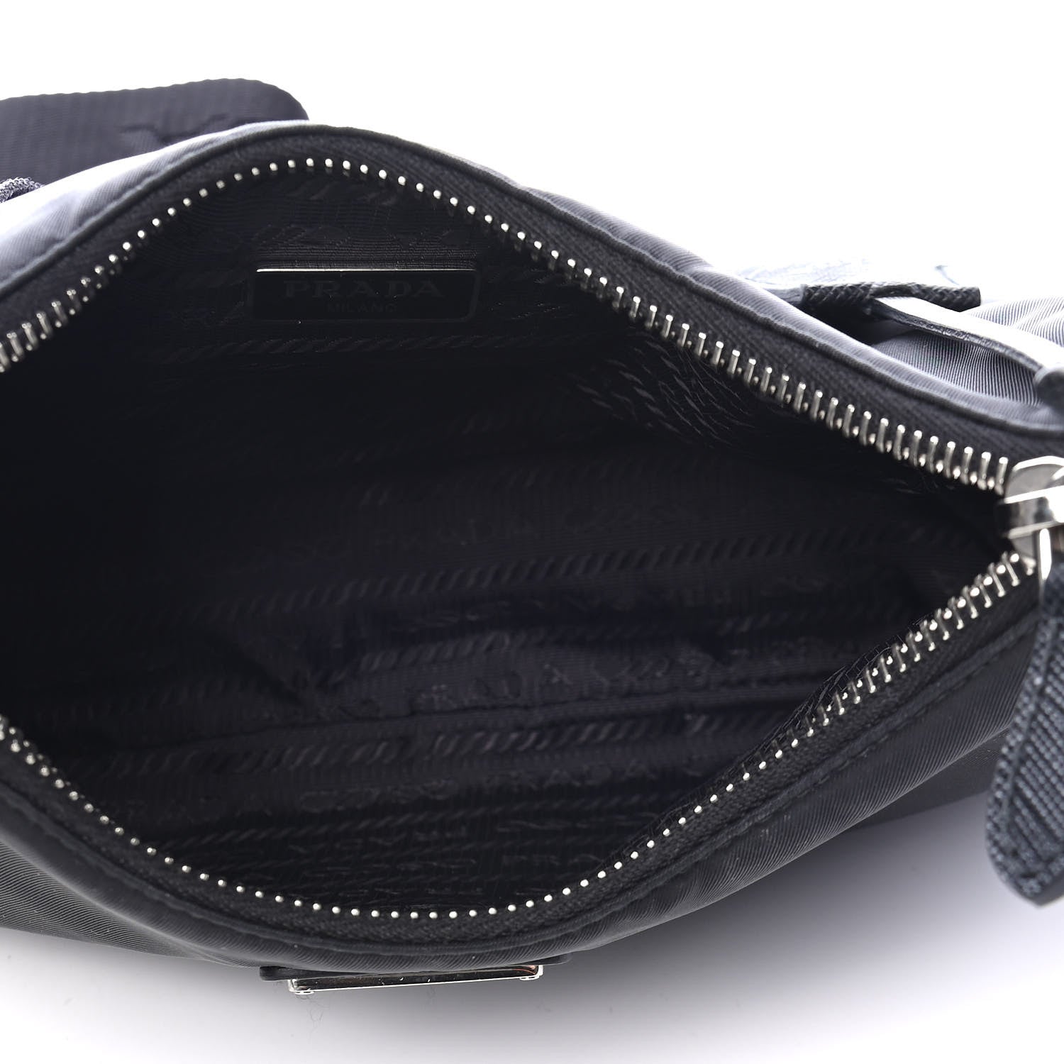 Prada Nylon Re-Edition 2005 Shoulder Bag Black 5 of 10