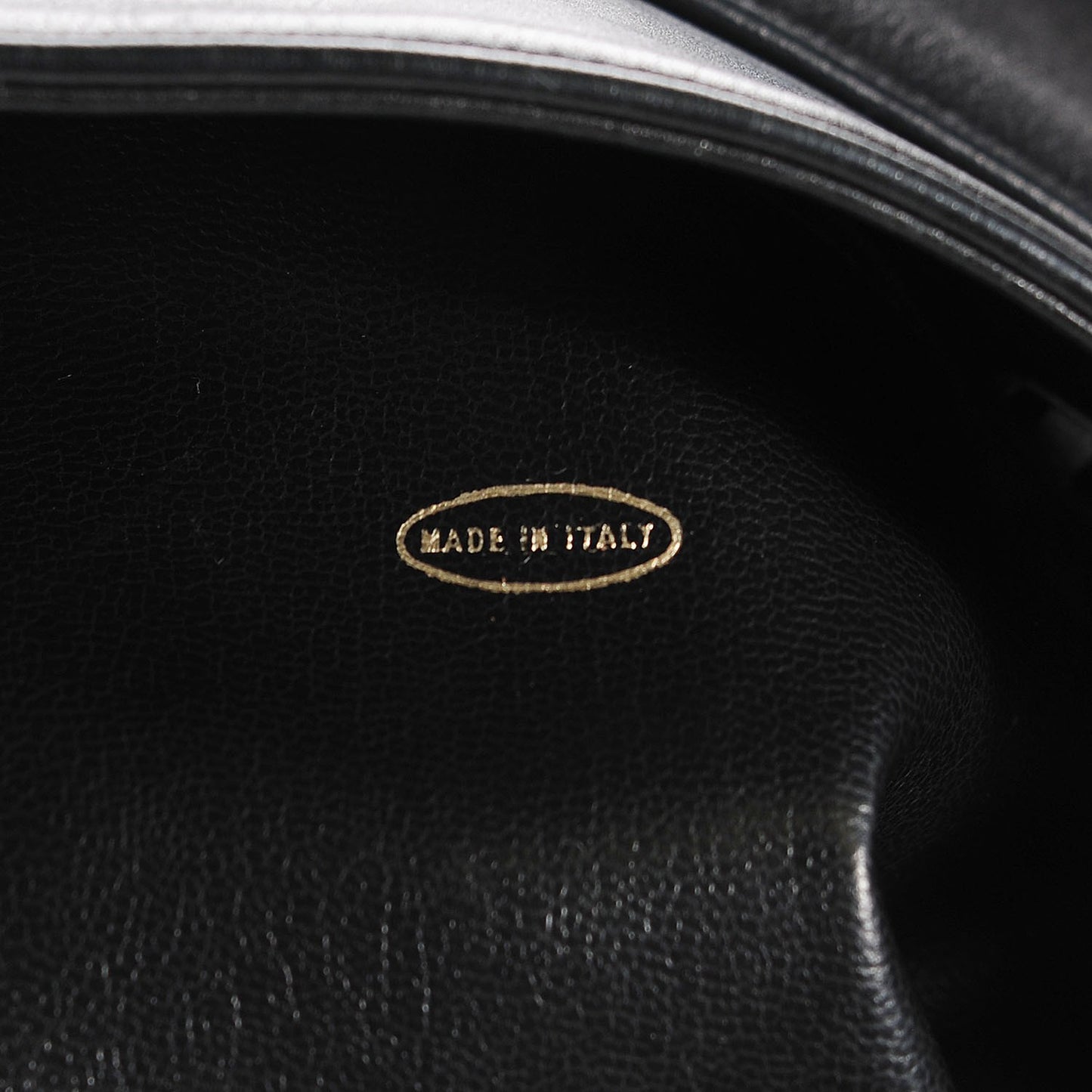 Lambskin Shoulder Bag Black