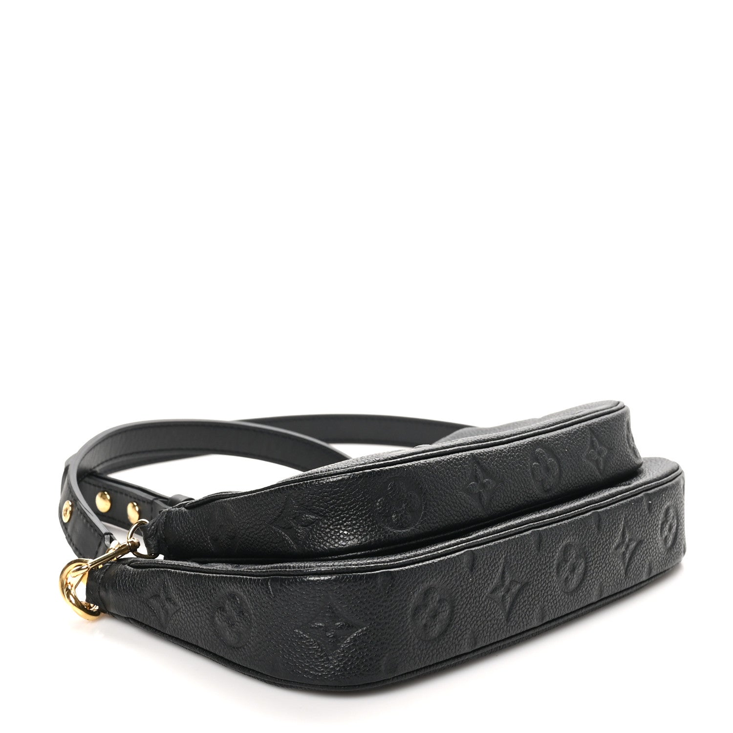 Louis Vuitton Empreinte Monogram Giant Multi Pochette Accessories Black 4 of 10