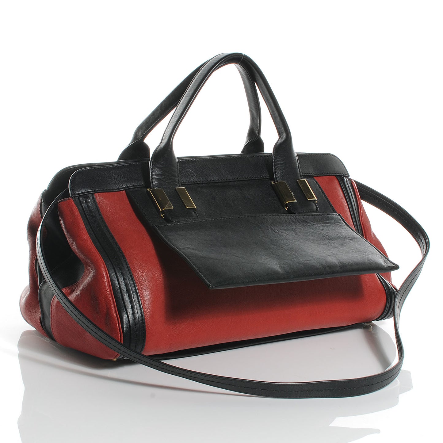 Leather Medium Alice Satchel Holly Berry