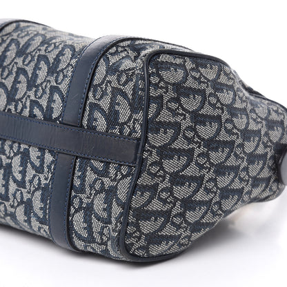 Christian Dior Monogram Boston Navy Blue 9 of 15