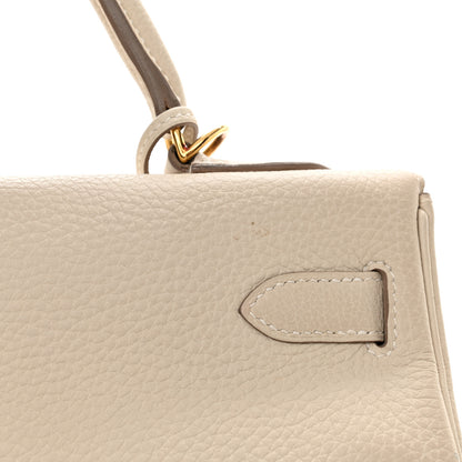 Hermes Togo Kelly Retourne 32 Craie 19 of 26