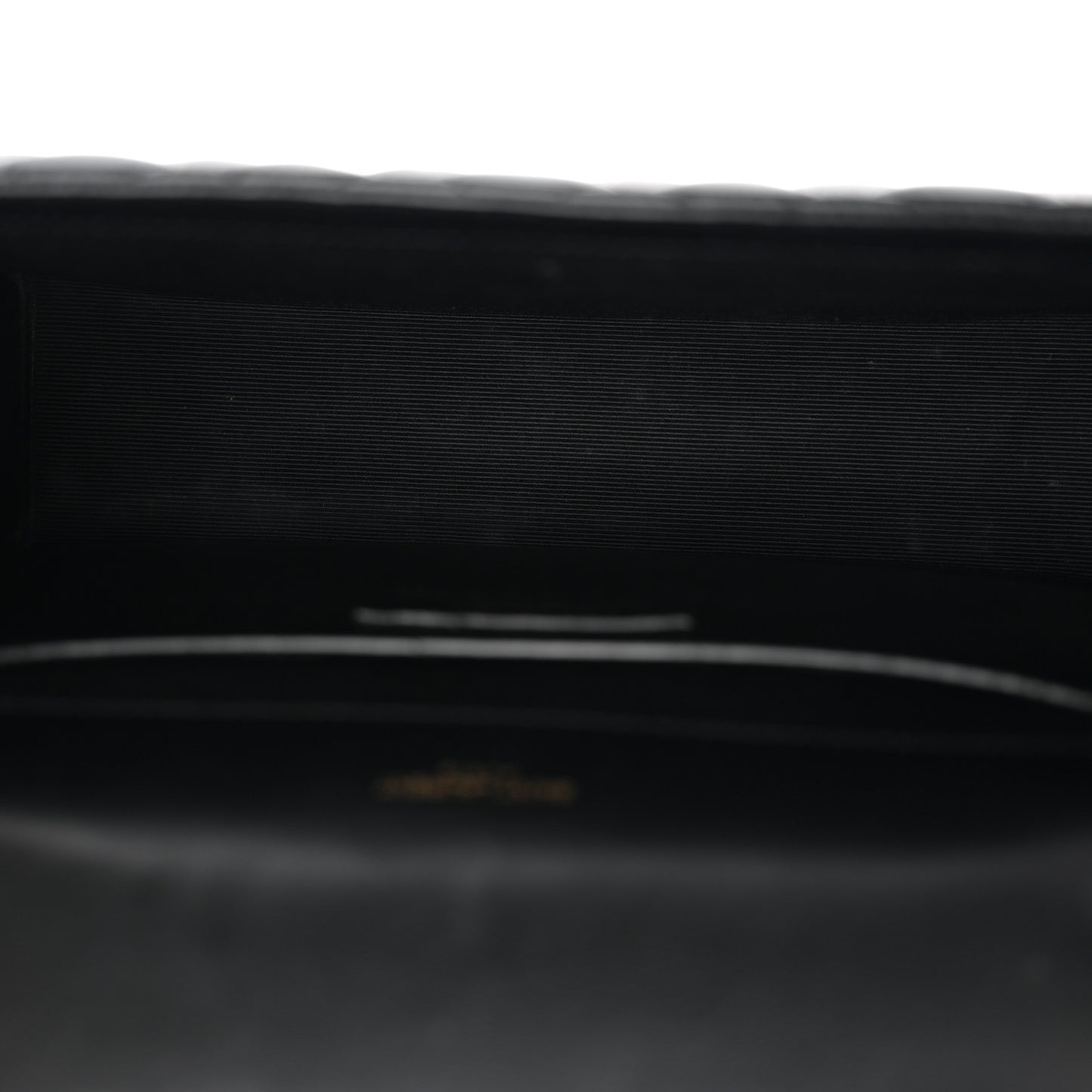 Lambskin Mixed Matelasse Triquilt Medium Monogram Satchel Black