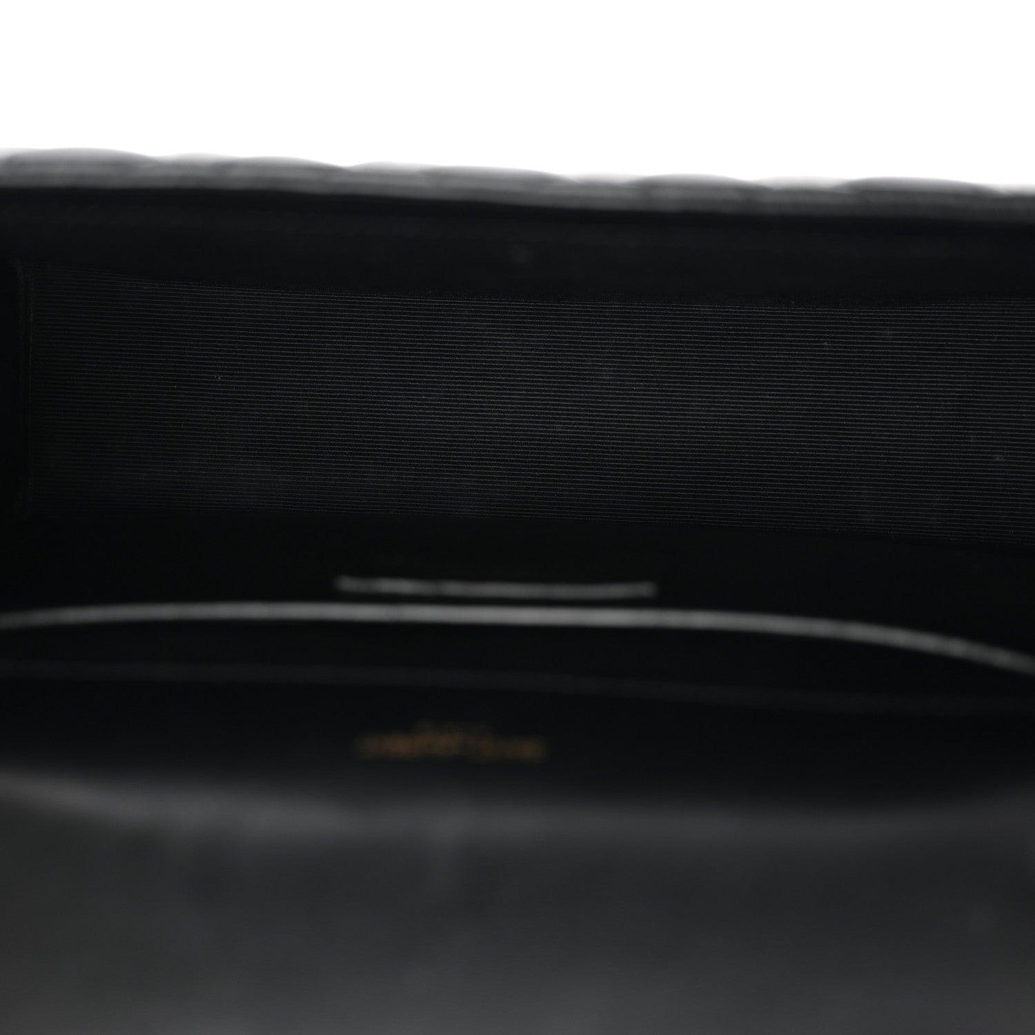 Saint Laurent Lambskin Mixed Matelasse Triquilt Medium Monogram Satchel Black 5 of 13