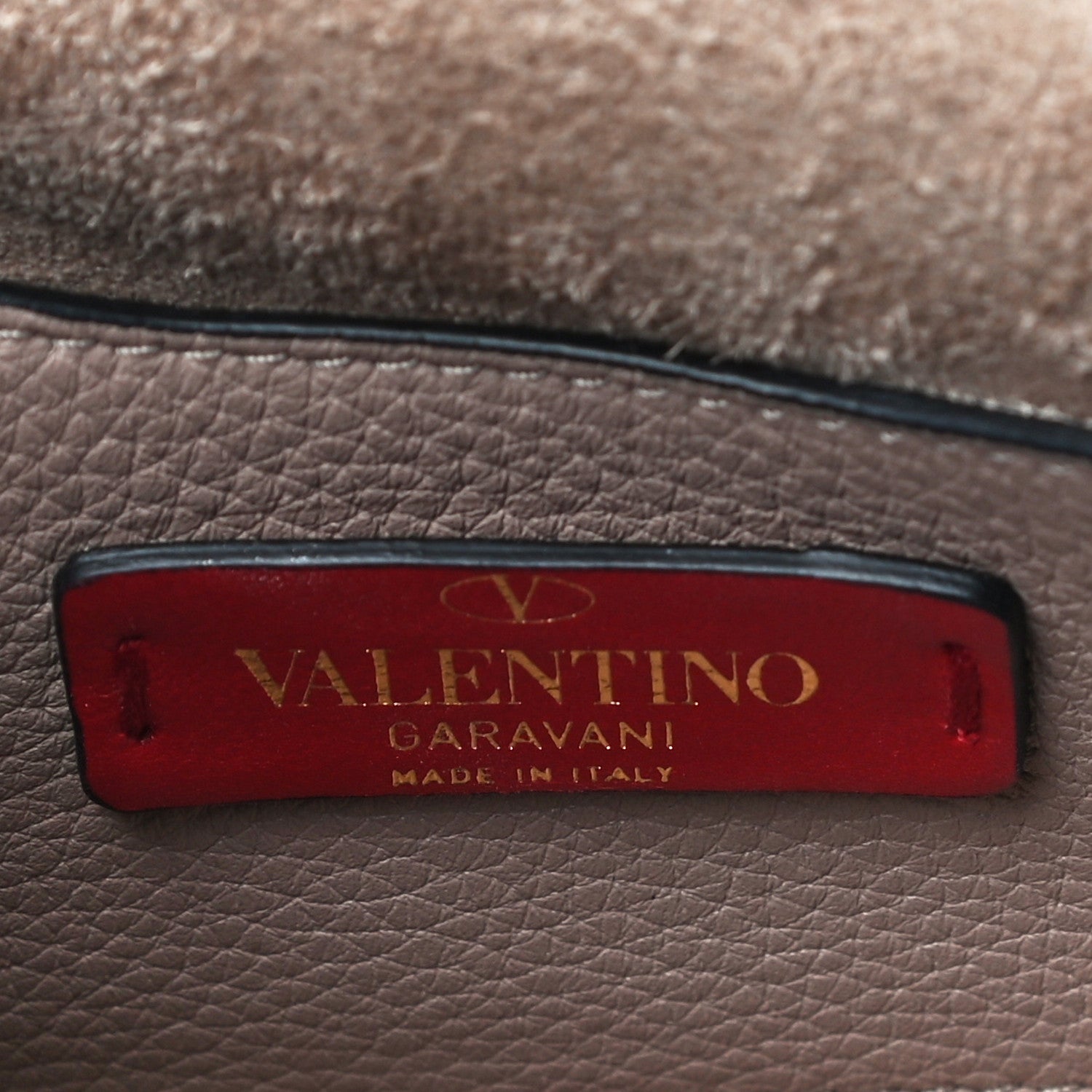 Valentino Garavani Pebbled Calfskin Mini Rockstud Crossbody Bag Poudre 5 of 8
