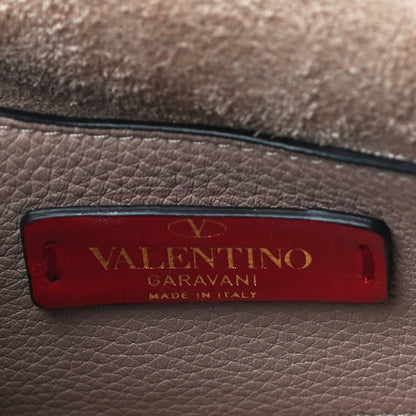 Valentino Garavani Pebbled Calfskin Mini Rockstud Crossbody Bag Poudre 5 of 8
