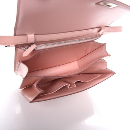 Celine Box Calfskin Medium Classic Box Flap Bag Pink 5 of 8