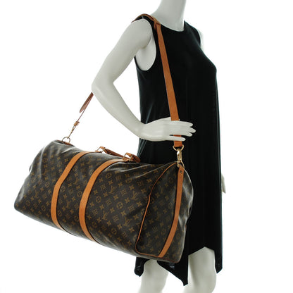 Louis Vuitton Monogram Keepall Bandouliere 55 2 of 8
