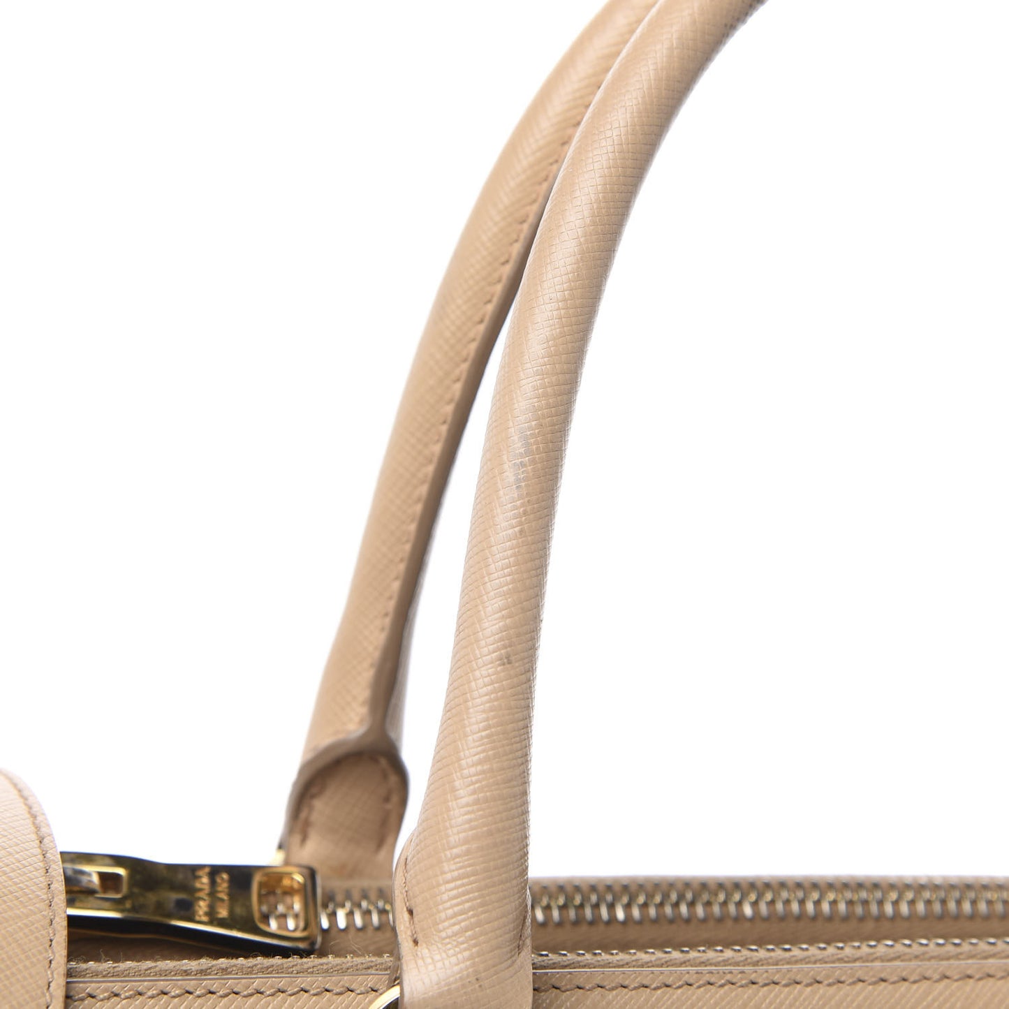 Saffiano Medium Galleria Double Zip Tote Cammeo
