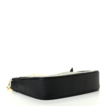 Louis Vuitton Empreinte Monogram Giant Mini Pochette Accessories Black 3 of 4