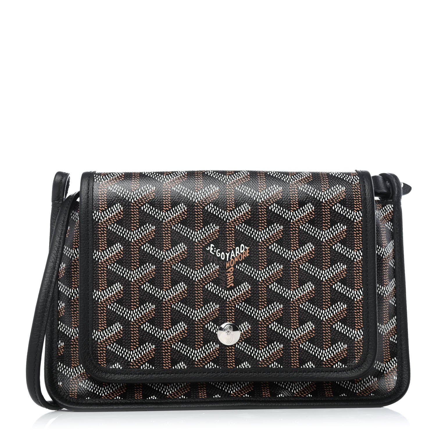 Goyard Goyardine Plumet Wallet Clutch Black 1 of 4
