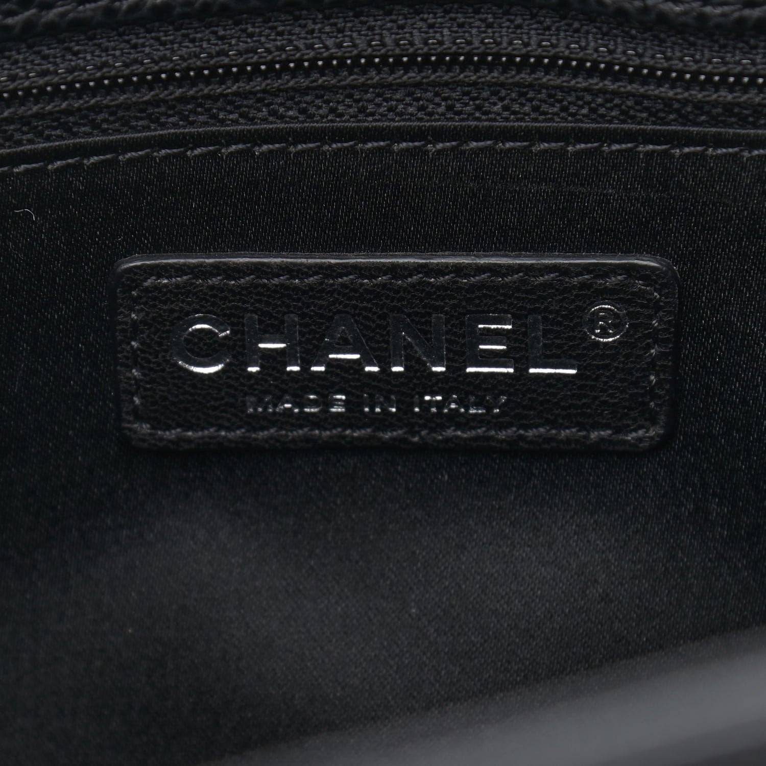 Chanel Caviar Quilted Grand Shopping Tote GST Black 6 of 10